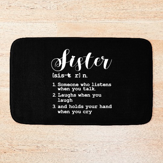 Sister Definition Bath Mats