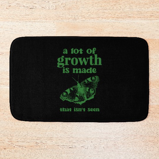 Self Growth | Butterfly Bath Mats green