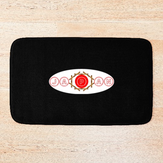 Japan bamboo travel road atlas best country Bath Mats