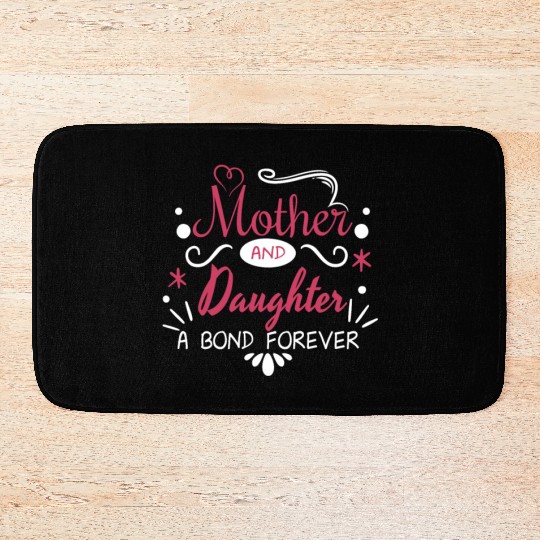 Mother And Daughter A Covenant For Life Bath Mats