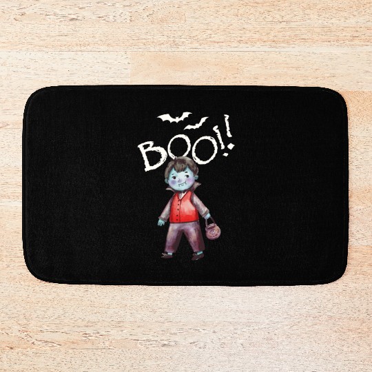 Halloween pumpkin spooky*T Bath Mats