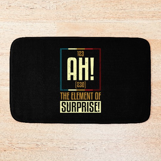 AH The Element Of Surprise Bath Mats