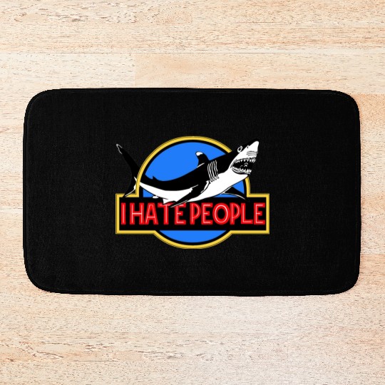 I hate people Bath Mats