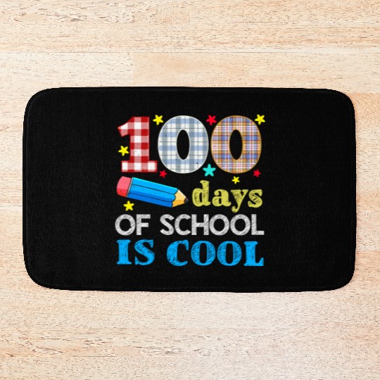 Teacher Student 100th Day 100 Days Of School Bath Mats
