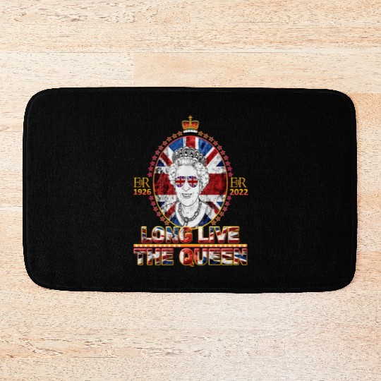 Queen Elizabeth II Rest in Peace Elizabeth Bath Mats