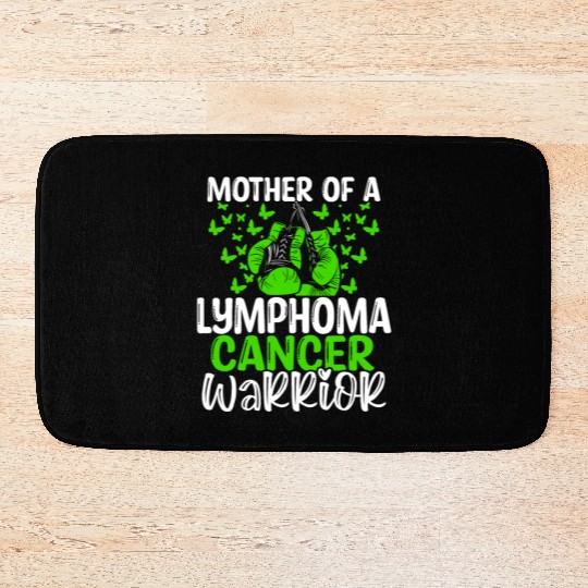 Lymphoma Cancer Awareness Mom Mothers Day Mama Bath Mats
