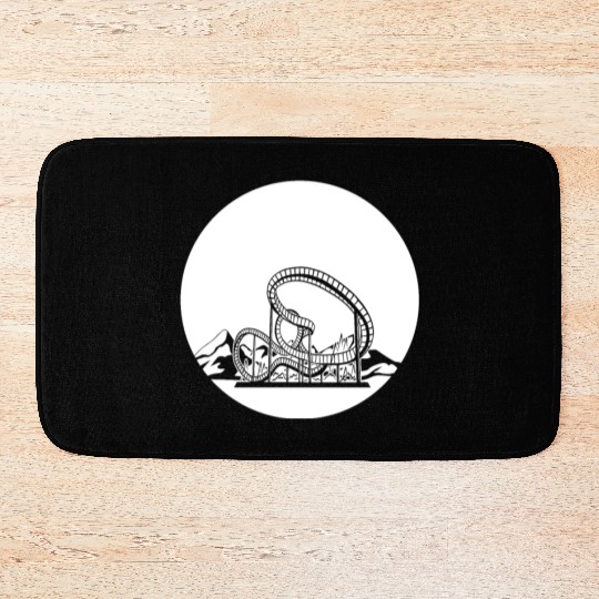Roller Coaster Bath Mats