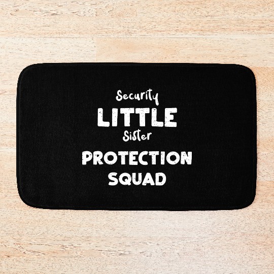 Security Little Sister Protectio... Bath Mats