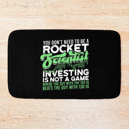 You don't need to be a rocket scientist. Bath Mats