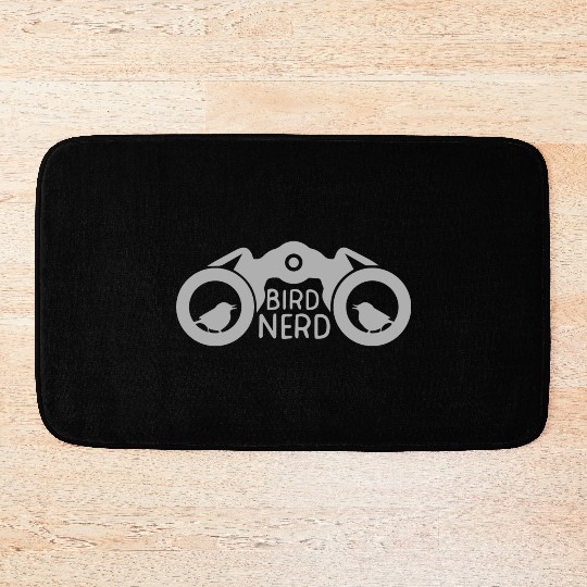 Bird Nerd Bath Mats