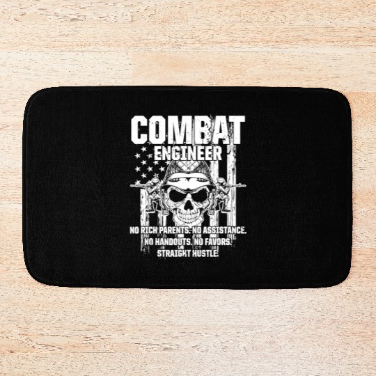 Combat Engineer Usa Military Sapper Bath Mats