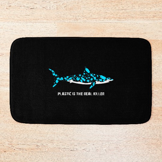 Shark Plastic Is The Real Killer Environmental Bath Mats