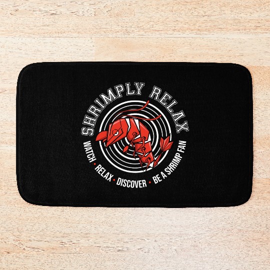 Shrimply Relax - Shrimp -Dwarf shrimp Bath Mats