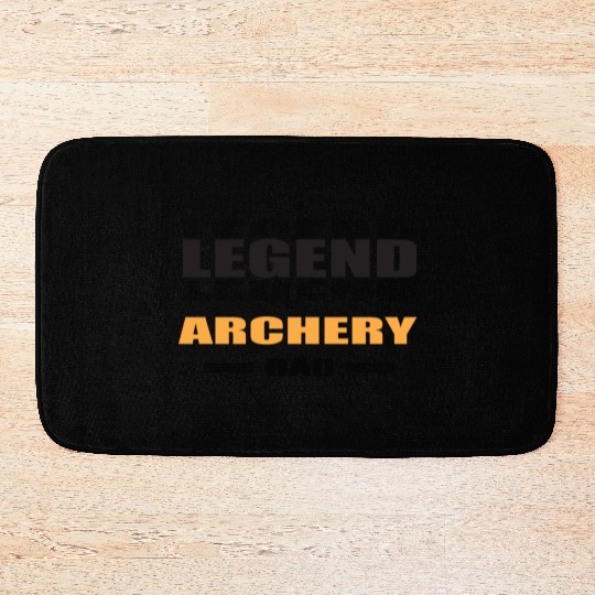 archery legend dad Bath Mats