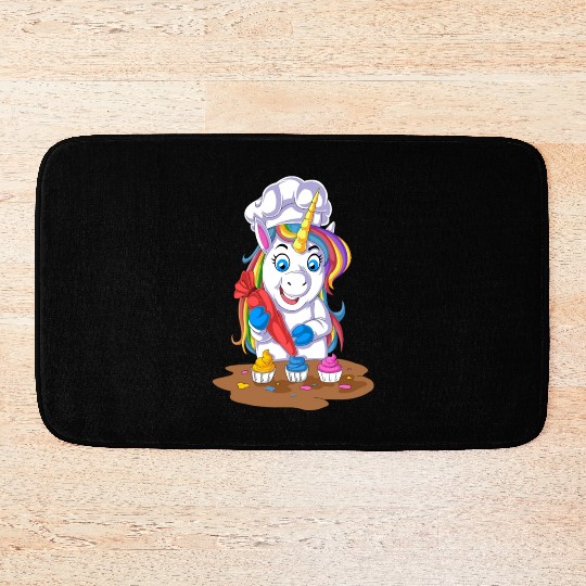 Unicorn Chef Bath Mats