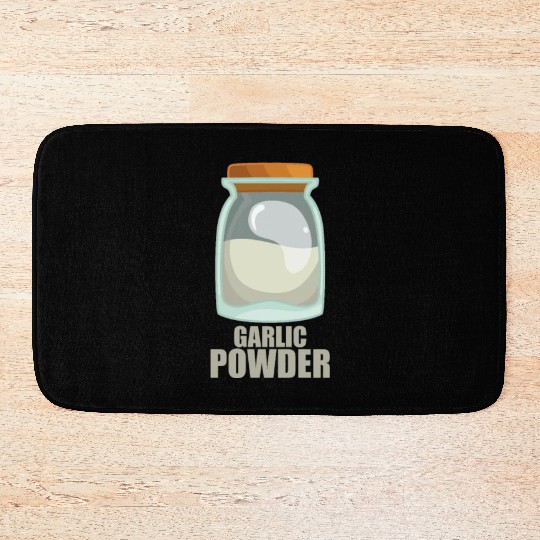 Garlic Powder Spice Flavor Food Cooking Bath Mats