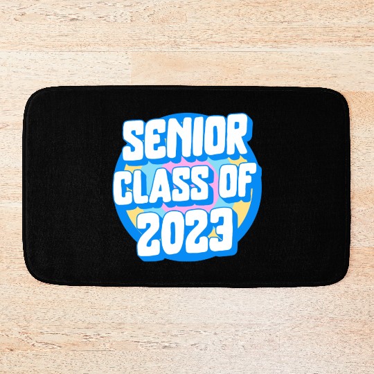 Graduation Bath Mats, Senior Class Of 2023 Gift End