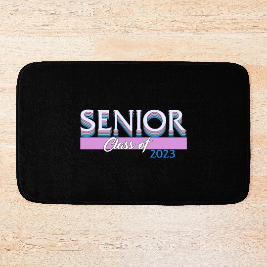 Graduation Bath Mats, Senior Class Of 2023 Gift End