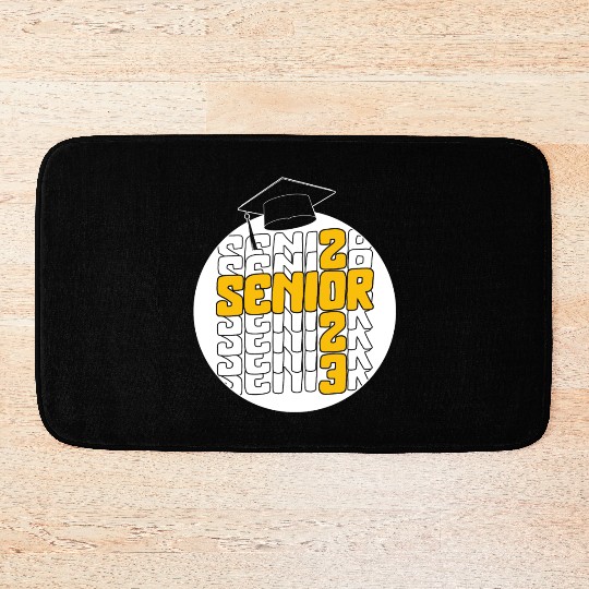 Graduation Bath Mats, Senior Class Of 2023 Gift End