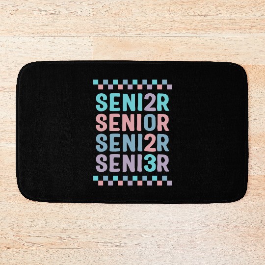 Graduation Bath Mats, Senior Class Of 2023 Gift End