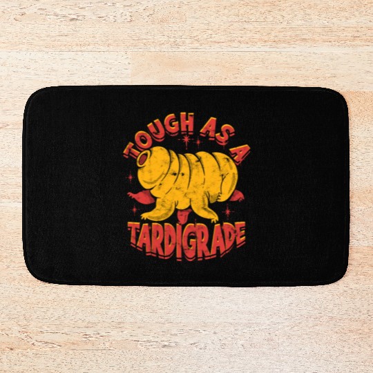 Tough as a tardigrade - tardigrade Bath Mats