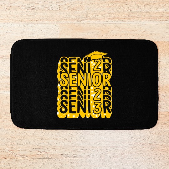 Graduation Bath Mats, Senior Class Of 2023 Gift End