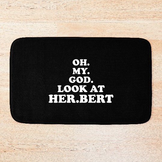 oh my god look at herbert design Bath Mats