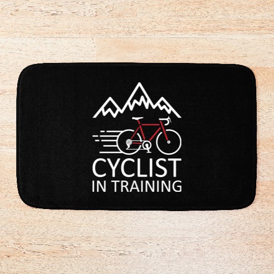Cycling In Training Bath Mats