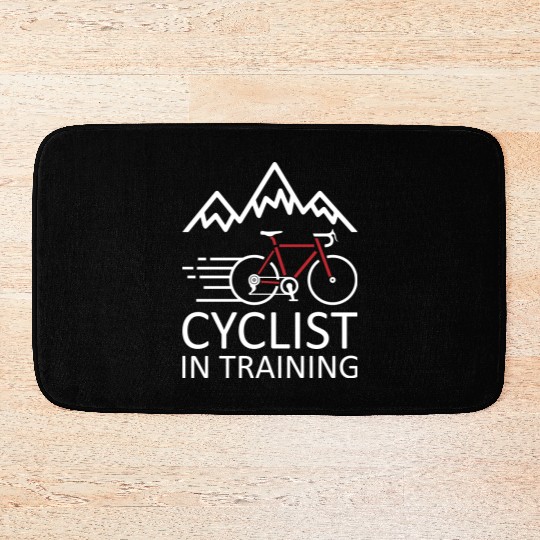Cycling In Training Bath Mats