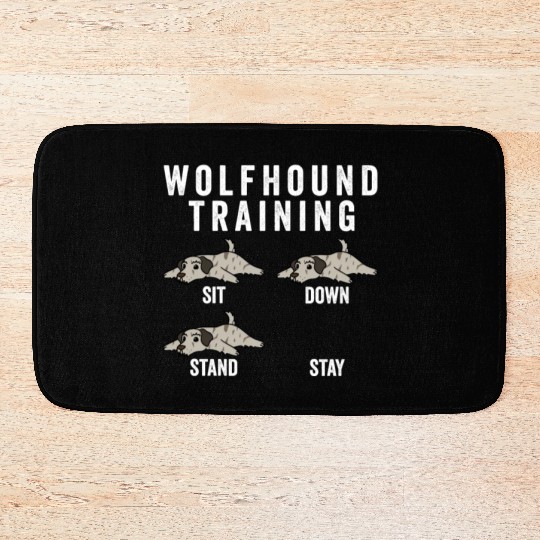 Irish Wolfhound Training Bath Mats