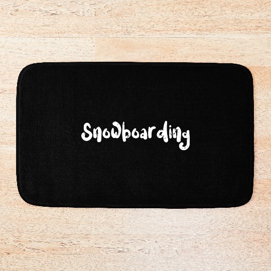 Snowboarding - Snowboarding Bath Mats
