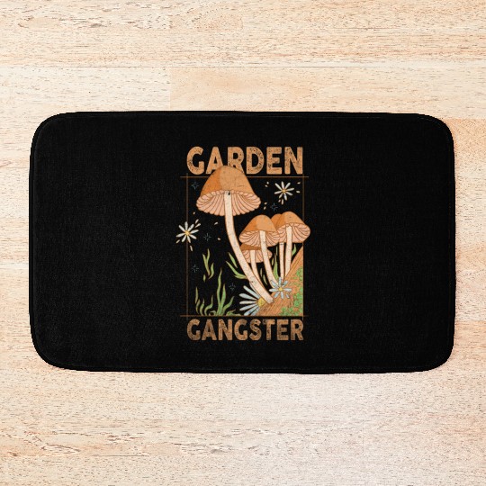Garden Gangster Flower Enthusiast Bath Mats