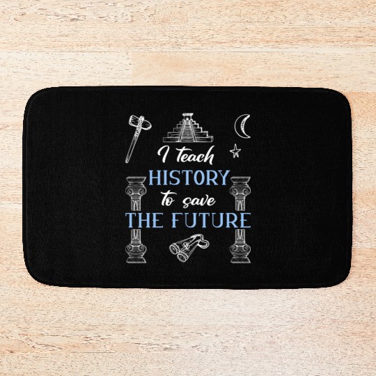 History Teacher Bath Mats