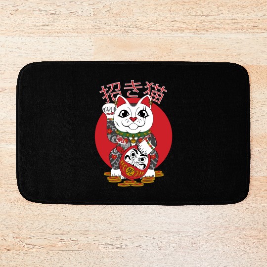 Maneki Neko Bath Mats