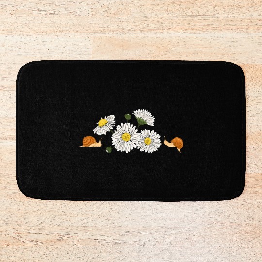 Marguerites Daisy Summer Daisies Flower Garden Bath Mats