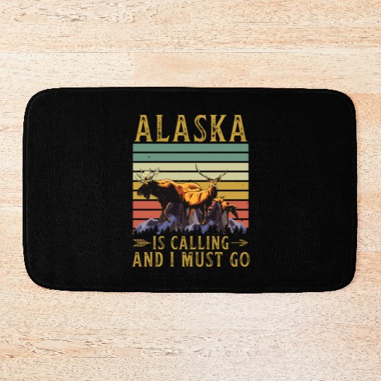 Alaska Gift USA Natur Bär Denali Grizzly Wald Bath Mats