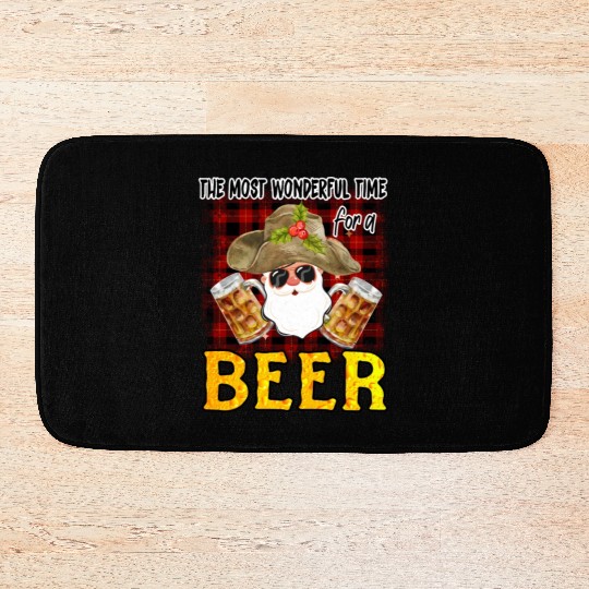 Christmas Sublimation, The Most wonderful time for Bath Mats