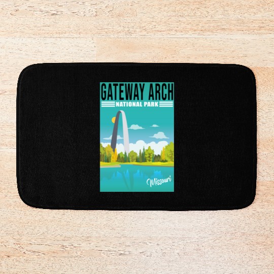 Gateway Arch National Park Missouri, St Louis Bath Mats