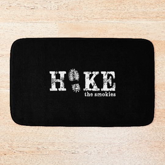 Hike The Great Smoky Mountains Bath Mats