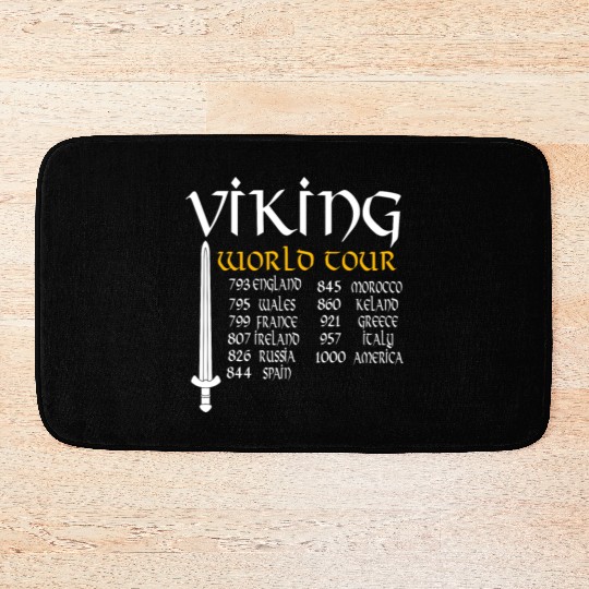 Viking World Tour Bath Mats