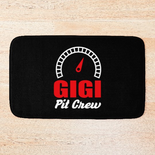 Gigi Racing Car Bday Party Family Matching Pit Cre Bath Mats