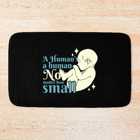 Anti Abortion Pro Life Conservative Gift Idea Bath Mats