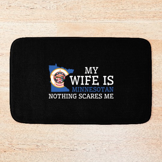 Nothing Scares Me Minnesotan Wife Minnesota Bath Mats