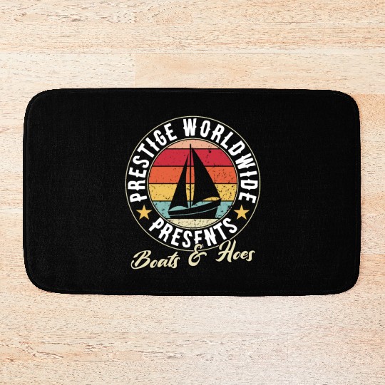 prestige worldwide presents boats and hoes Bath Mats