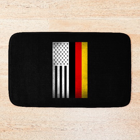 Germany Design for proud German Americans Bath Mats
