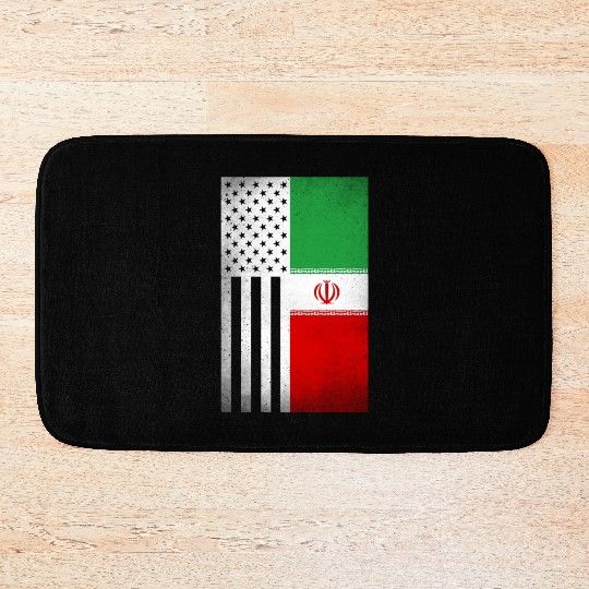 Iran Design for proud Iranian Americans Bath Mats
