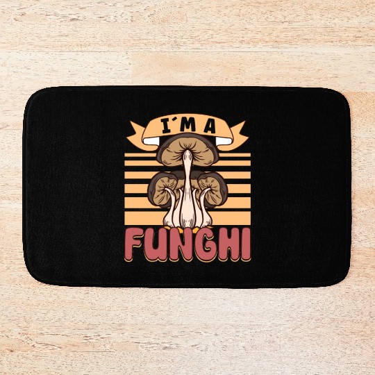 Morels Mushroom Picker Mushroom Farmer Mushroom Bath Mats