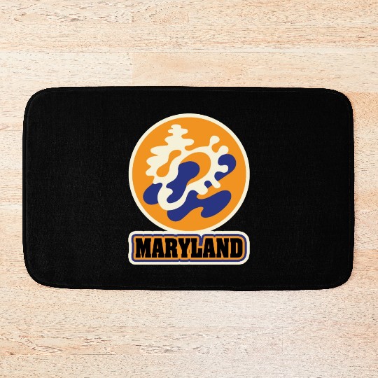 US States MARYLAND Bath Mats
