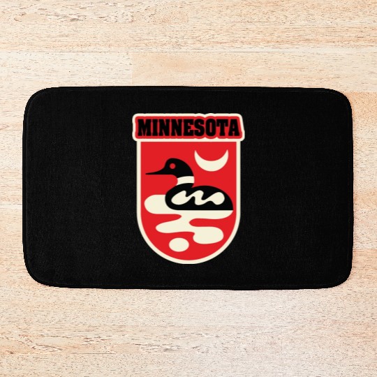 US States MINNESOTA Bath Mats