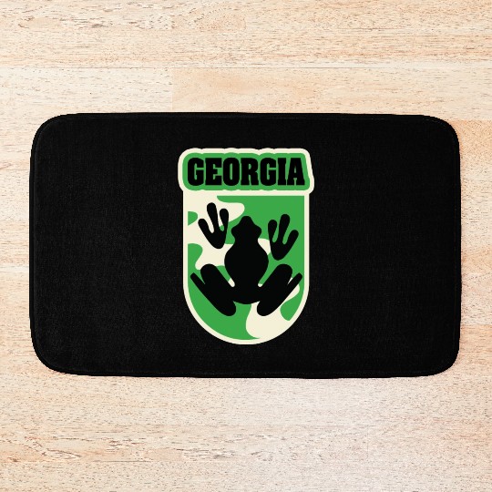US States GEORGIA Bath Mats